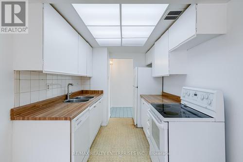 306 - 3100 Kirwin Avenue, Mississauga (Cooksville), ON - Indoor Photo Showing Kitchen With Double Sink