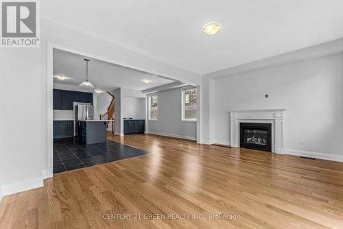 113 Cole Terrace, Woodstock, ON - Indoor Photo Showing Living Room With Fireplace