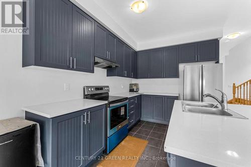 113 Cole Terrace, Woodstock, ON - Indoor Photo Showing Kitchen With Stainless Steel Kitchen With Double Sink