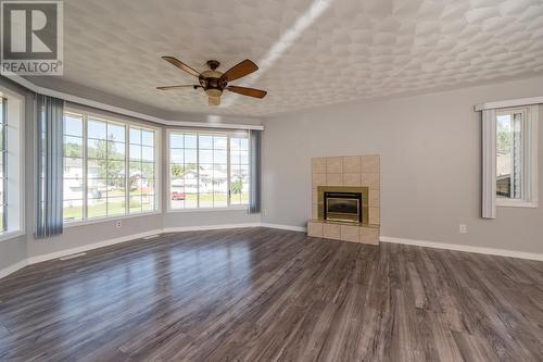 3634 Romanin Place, Prince George, BC - Indoor Photo Showing Living Room With Fireplace