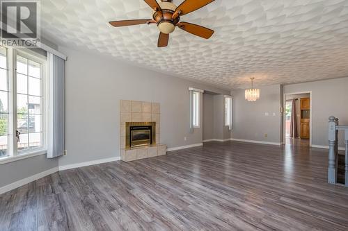 3634 Romanin Place, Prince George, BC - Indoor Photo Showing Living Room With Fireplace