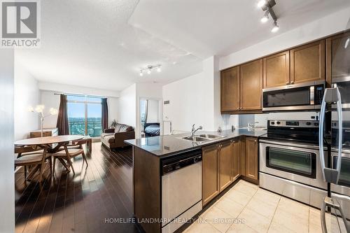 1708 - 10 Bloorview Place, Toronto (Don Valley Village), ON - Indoor Photo Showing Kitchen With Stainless Steel Kitchen With Double Sink