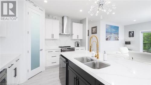 180 Eccles Avenue, Durham, ON - Indoor Photo Showing Kitchen With Double Sink With Upgraded Kitchen