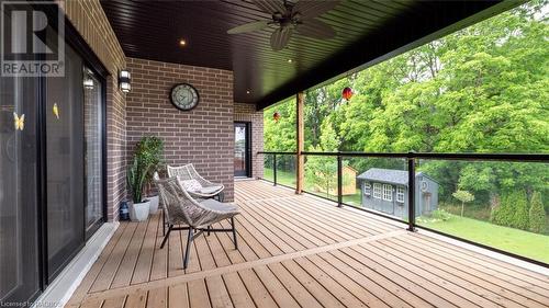 180 Eccles Avenue, Durham, ON - Outdoor With Deck Patio Veranda With Exterior