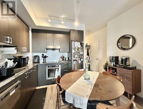 309 - 50 Ann O'Reilly Road, Toronto (Henry Farm), ON - Indoor Photo Showing Kitchen With Stainless Steel Kitchen With Upgraded Kitchen