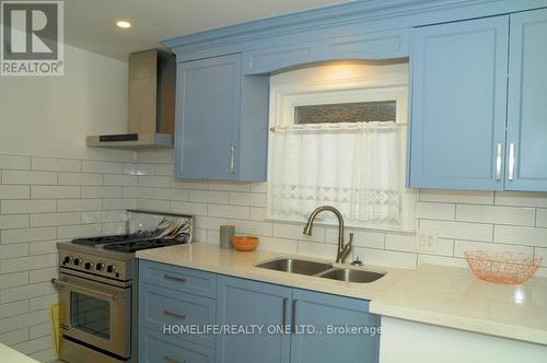 9 Ivorwood Crescent, Toronto (Wexford-Maryvale), ON - Indoor Photo Showing Kitchen With Double Sink