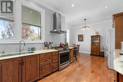 638 County 28 Road, Cavan Monaghan (Millbrook), ON - Indoor Photo Showing Kitchen With Double Sink