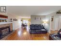 2481 Sing Street, Quesnel, BC  - Indoor Photo Showing Living Room With Fireplace 