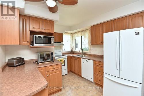 91 Dana Drive, Hamilton (Balfour), ON - Indoor Photo Showing Kitchen With Double Sink