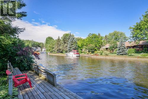 40 Ridge Avenue, Ramara (Brechin), ON - Outdoor With Body Of Water With View