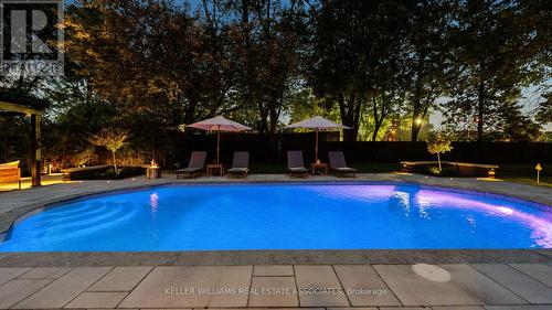 9 Delrosa Court, Toronto (Mount Olive-Silverstone-Jamestown), ON - Outdoor With In Ground Pool With Backyard