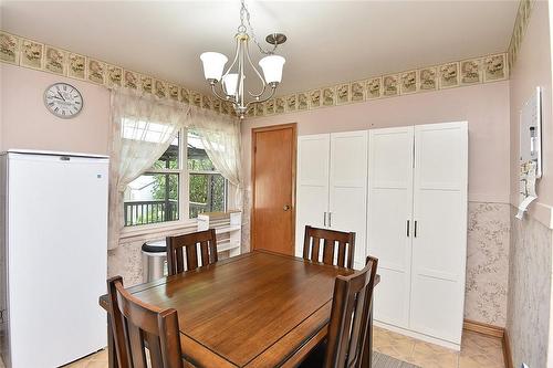 91 Dana Drive, Hamilton, ON - Indoor Photo Showing Dining Room