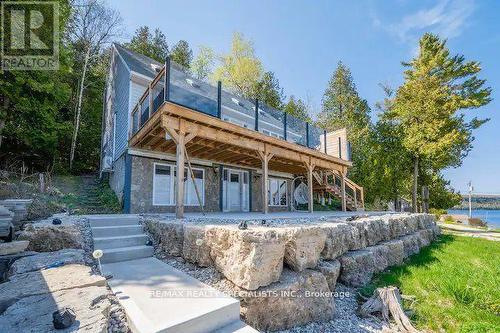 101 North Shore Road, Northern Bruce Peninsula, ON - Outdoor With Deck Patio Veranda