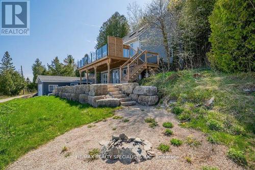 101 North Shore Road, Northern Bruce Peninsula, ON - Outdoor With Deck Patio Veranda