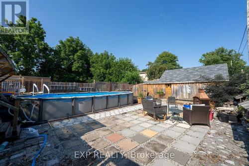 6268 Drummond Road, Niagara Falls, ON - Outdoor With Above Ground Pool With Backyard