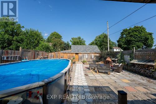 6268 Drummond Road, Niagara Falls, ON - Outdoor With Above Ground Pool With Backyard