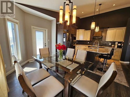 8409 18 Street, Dawson Creek, BC - Indoor Photo Showing Dining Room