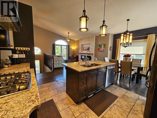 8409 18 Street, Dawson Creek, BC - Indoor Photo Showing Kitchen With Double Sink