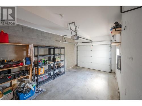 3462 South Main Street Unit# 10, Penticton, BC - Indoor Photo Showing Garage