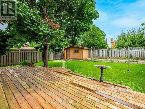 26 Dicarlo Drive, Vaughan, ON - Outdoor With Deck Patio Veranda With Backyard