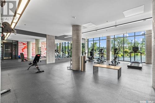 505 490 2Nd Avenue S, Saskatoon, SK - Indoor Photo Showing Gym Room