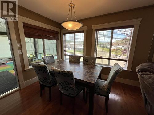 4439 Heritage Crescent, Fort Nelson, BC - Indoor Photo Showing Dining Room