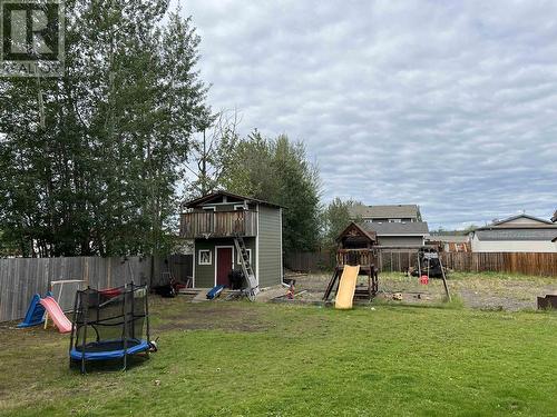 4439 Heritage Crescent, Fort Nelson, BC - Outdoor With Backyard