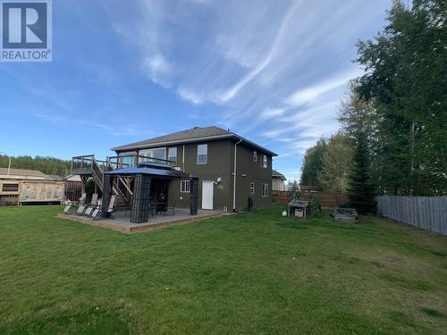 4439 Heritage Crescent, Fort Nelson, BC - Outdoor With Deck Patio Veranda With Backyard