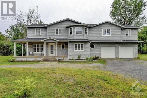 525 Pinery Road, Smiths Falls, ON - Outdoor With Deck Patio Veranda With Facade