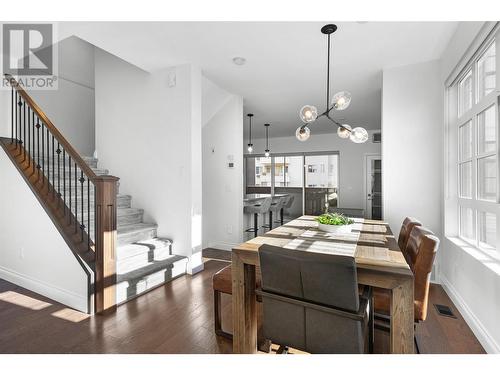 615 Fuller Avenue, Kelowna, BC - Indoor Photo Showing Dining Room