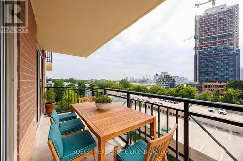 601 - 1103 Leslie Street, Toronto (Banbury-Don Mills), ON - Outdoor With Balcony With View With Exterior