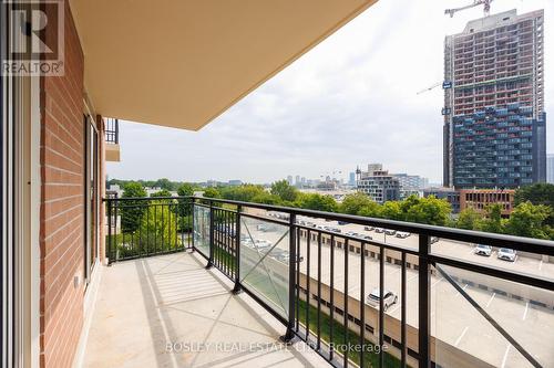 601 - 1103 Leslie Street, Toronto (Banbury-Don Mills), ON - Outdoor With Balcony With View With Exterior