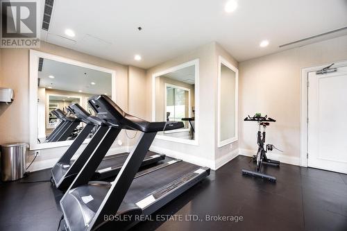 601 - 1103 Leslie Street, Toronto (Banbury-Don Mills), ON - Indoor Photo Showing Gym Room