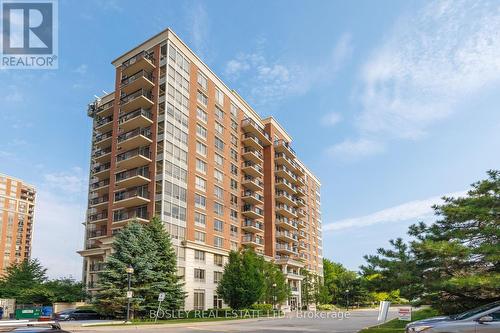 601 - 1103 Leslie Street, Toronto (Banbury-Don Mills), ON - Outdoor With Balcony With Facade