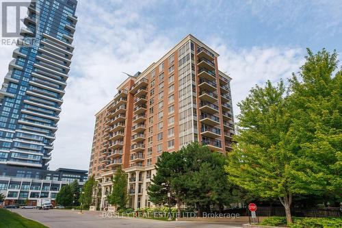 601 - 1103 Leslie Street, Toronto (Banbury-Don Mills), ON - Outdoor With Balcony With Facade