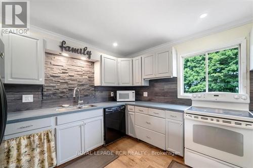 360537 160 Road, Grey Highlands, ON - Indoor Photo Showing Kitchen With Double Sink