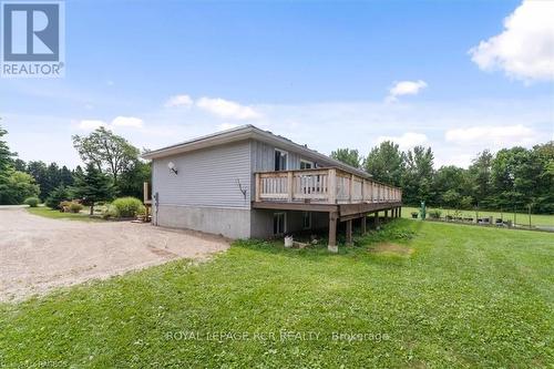 360537 160 Road, Grey Highlands, ON - Outdoor With Deck Patio Veranda