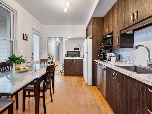 Kitchen - 5837  - 5839A Rue De St-Vallier, Montréal (Rosemont/La Petite-Patrie), QC - Indoor Photo Showing Other Room