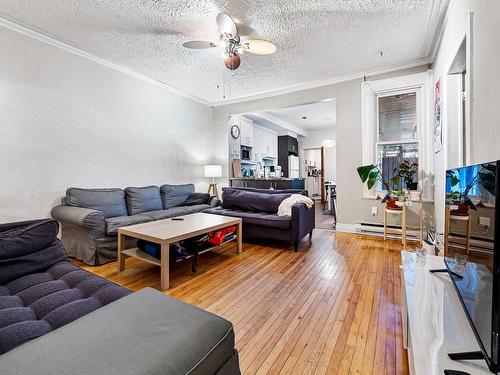 Salon - 5837  - 5839A Rue De St-Vallier, Montréal (Rosemont/La Petite-Patrie), QC - Indoor Photo Showing Living Room