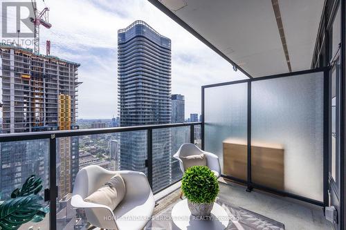 3907 - 955 Bay Street, Toronto (Bay Street Corridor), ON - Outdoor With Balcony