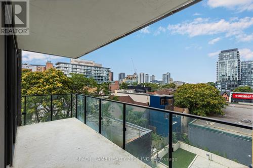 520 - 55 Ontario Street, Toronto (Moss Park), ON - Outdoor With Balcony With View With Exterior