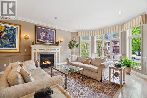 57 Fairmeadow Avenue, Toronto (St. Andrew-Windfields), ON - Indoor Photo Showing Living Room With Fireplace