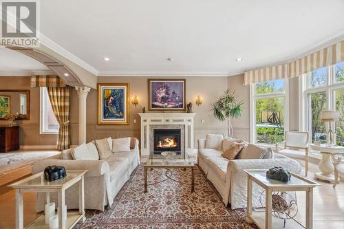 57 Fairmeadow Avenue, Toronto (St. Andrew-Windfields), ON - Indoor Photo Showing Living Room With Fireplace