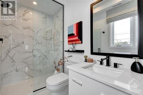 Ensuite. Images provided are to showcase builder finishes. - 3600 Brian Coburn Boulevard Unit#2201, Ottawa, ON - Indoor Photo Showing Bathroom