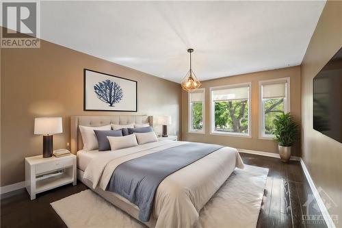 This photo has been virtually staged. - 839 Adencliffe Drive, Ottawa, ON - Indoor Photo Showing Bedroom