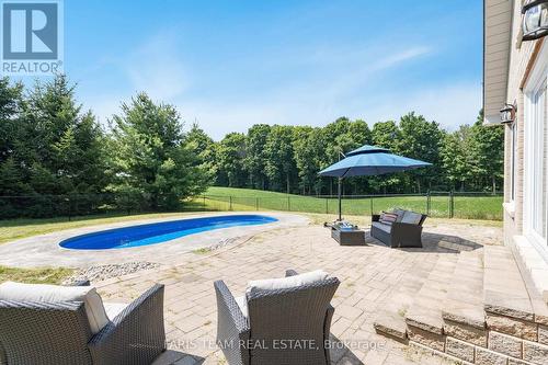 2140 Old Second Road S, Springwater (Midhurst), ON - Outdoor With In Ground Pool With Deck Patio Veranda With Backyard