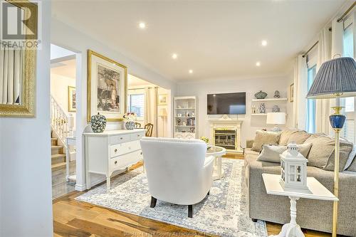 973 Ellrose, Windsor, ON - Indoor Photo Showing Living Room With Fireplace