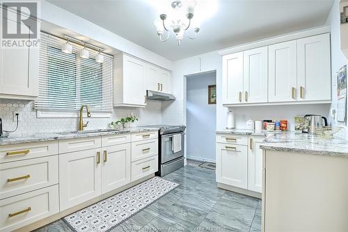 973 Ellrose, Windsor, ON - Indoor Photo Showing Kitchen With Upgraded Kitchen