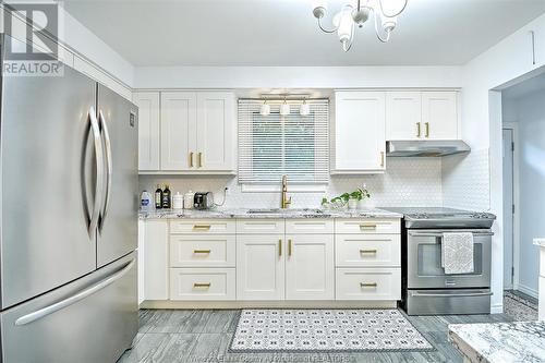 973 Ellrose, Windsor, ON - Indoor Photo Showing Kitchen With Upgraded Kitchen