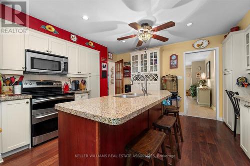 39 Maplewood Road, Mississauga (Mineola), ON - Indoor Photo Showing Kitchen With Double Sink